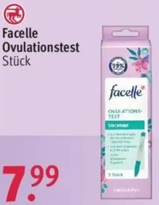 Rossmann Facelle Ovulationstest Angebot