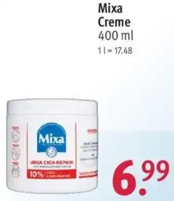 Rossmann Mixa Creme 400 ml Angebot