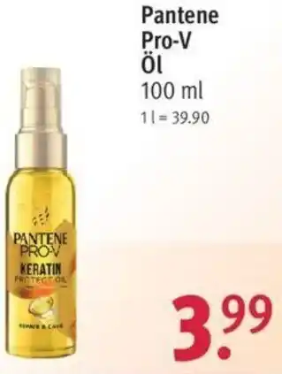 Rossmann Pantene Pro-V Öl 100 ml Angebot