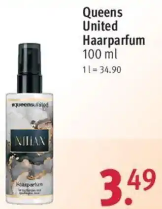 Rossmann Queens United Haarparfum 100 ml Angebot