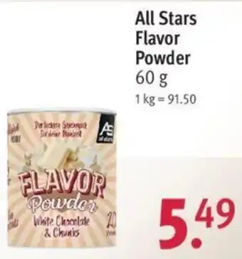 Rossmann All Stars Flavor Powder 60 g Angebot