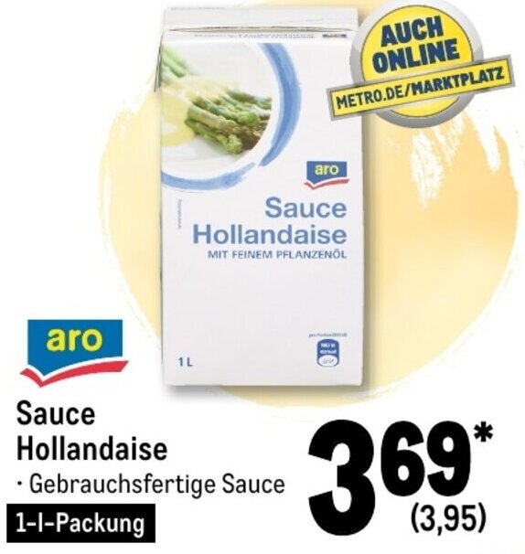 Sauce Hollandaise 1lPackung Angebot bei METRO