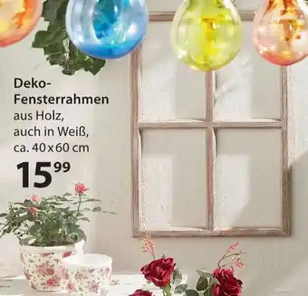 NKD Deko Fensterrahmen Angebot