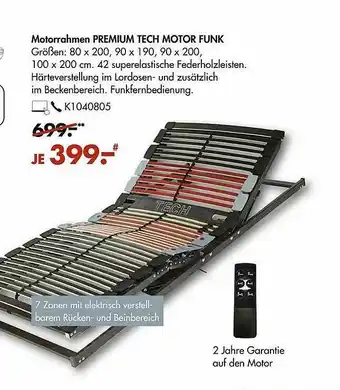 Galeria Motorrahmen Premium Tech Motor Funk Angebot