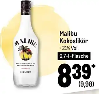 METRO Malibu Kokoslikör 0,7-l-Flasche Angebot