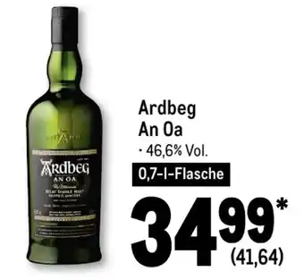 METRO Ardbeg An Oa 0,7-l-Flasche Angebot