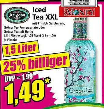 Norma Arizona Iced Tea XXL Angebot