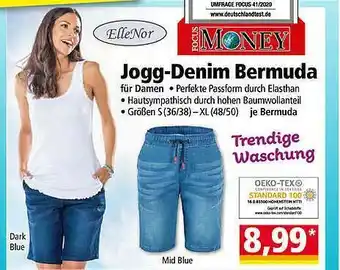 Norma Ellenor Jogg-denim Bermuda Angebot