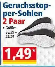 Norma Geruchsstopper-sohlen Angebot