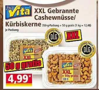 Norma XXL Gebrannte Cashewnüsse Oder Kürbiskerne Angebot