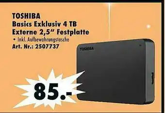 Saturn Toshiba Basics Exklusiv 4tb Externe 2.5 Angebot