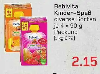 akzenta Bebivita Kinder -spaß Angebot