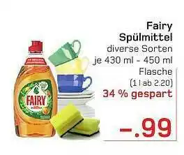 akzenta Fairys Spülmittel Angebot