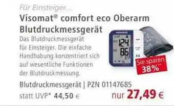 Apotal Visomat Comfort Eco Oberarm Blutdruckmessgerät Angebot