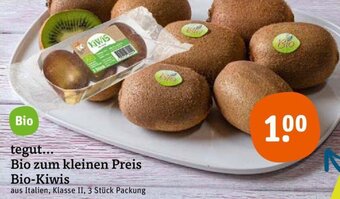 tegut tegut... Bio zum kleinen Preis Bio Kiwis Angebot