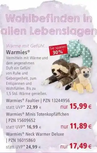 Apotal Warmies Angebot