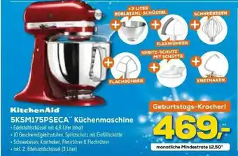 Euronics XXL Kitchenaid 5ksm175pseca Küchenmaschine Angebot