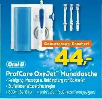 Euronics XXL Oral-b Profcare Oxyjet Munddusche Angebot