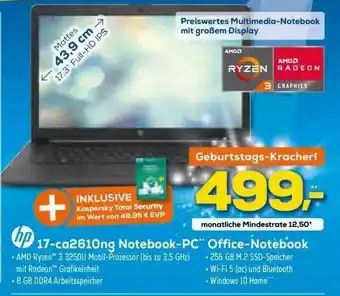 Euronics XXL Hp 17-ca2610ng Notebook-pc Oder Office-notebook Angebot