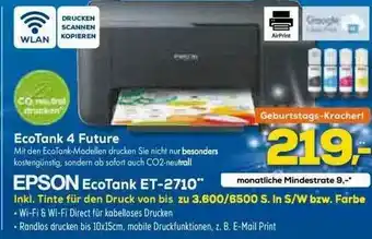 Euronics XXL Epson Ecotank Et-2710 Angebot