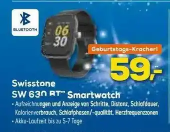 Euronics XXL Swisstone Sw 630 Bt Smartwatch Angebot