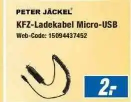 Expert Peter Jäckel Kfz-ladekabel Micro-usb Angebot