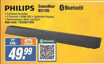 Expert Philips Soundbar B5101 Bluetooth Angebot