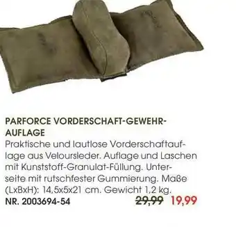 Frankonia Parforce Vorderschaft-gewehr Auflage Angebot