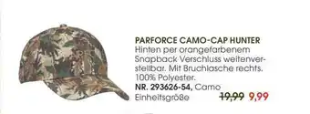 Frankonia Parforce Camo-cap Hunter Angebot