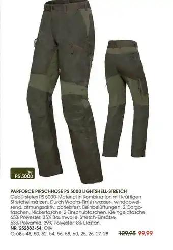 Frankonia Parforce Pfirschhose Angebot