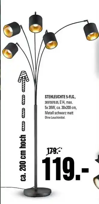 Franz Knuffmann Stehleuchte 5 Flg Angebot