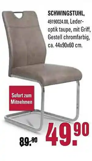 Franz Knuffmann Schwingstuhl Angebot