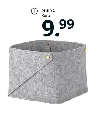 IKEA Pudda Korb Angebot