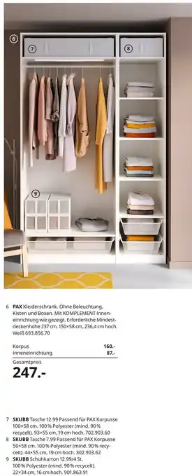 IKEA Pax Kleiderschrank Angebot