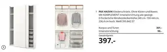 IKEA Pax Hasvik Kleiderschrank Angebot