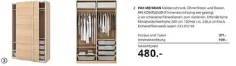 IKEA Pax Mehamn Kleiderschrank Angebot