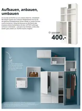 IKEA Platsa Fonnes Kleiderschrank Angebot