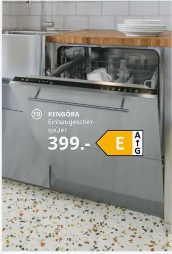 IKEA Rengöra Einbaugeschirrspüler Angebot