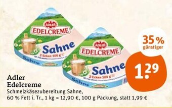 tegut Adler Edelcreme Angebot
