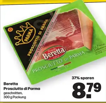 Handelshof Beretta Prosciutto di Parma 300 g Packung Angebot