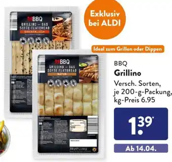 Aldi Süd BBQ Grillino 200 g Packung Angebot