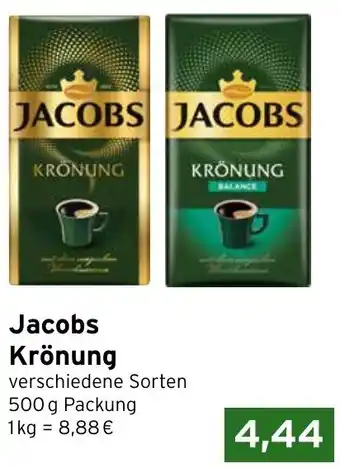 CAP Markt Jacobs Krönung 500 g Packung Angebot