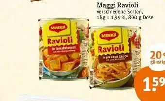 tegut Maggi Ravioli Angebot