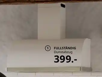 IKEA Fullständig Dunstabzug Angebot