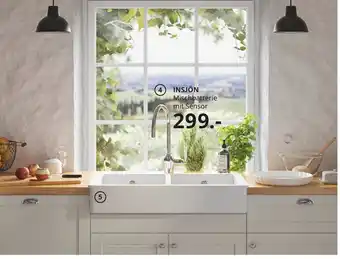 IKEA Insjön Mischbatterie mit Sensor Angebot