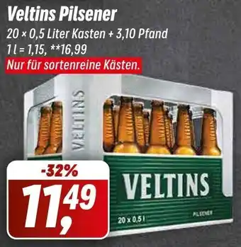 Simmel Veltins Pilsener 20x0,5 Liter Kasten Angebot