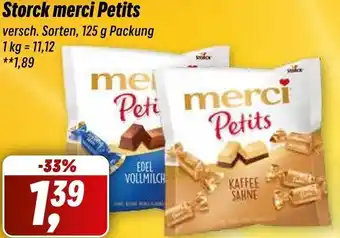 Simmel Storck Merci Petits 125 g Packung Angebot