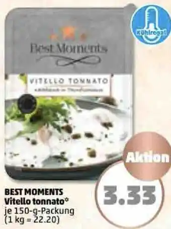 PENNY Best Moments Vitello tonnato 150 g Packung Angebot