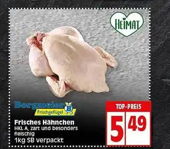 Elli Markt Borgmeier frisches hähnchen Angebot