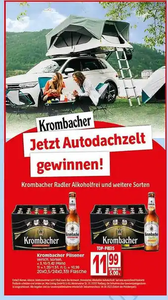 Elli Markt Krombacher pilsener Angebot